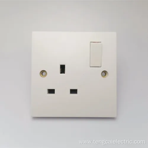 Wall Light Switch Socket 1 Gang 2 Way